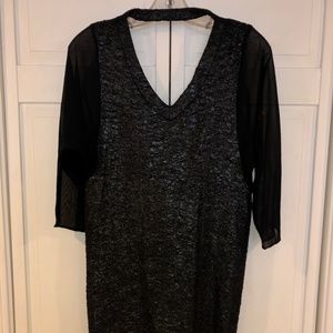 BCBG BLACK COCKTAIL DRESS